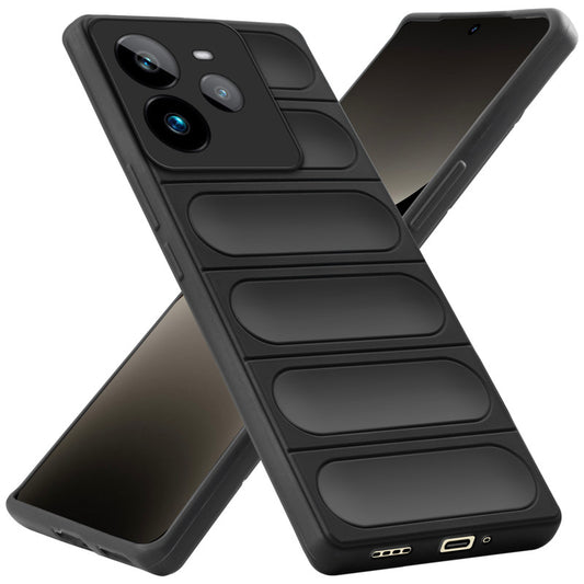  Liquid Soft Silicone Case Minimalistic Design With Matte Ring Camera Protection Back Cover For Realme GT 7 Pro 5G