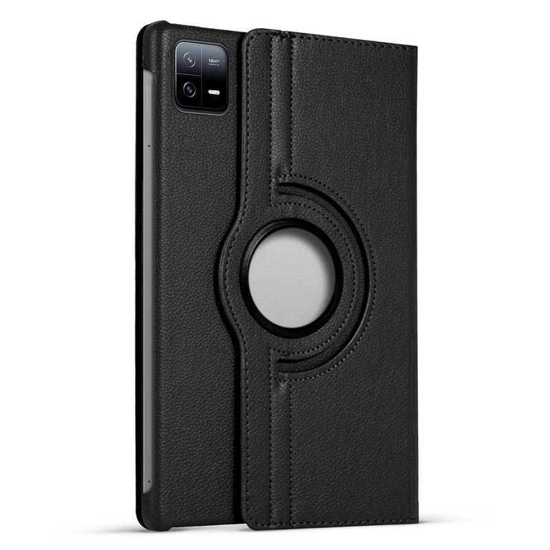 360 Degree Rotating PU Leather Tablet Flip Cover For Xiaomi Pad 6 (11 inches)