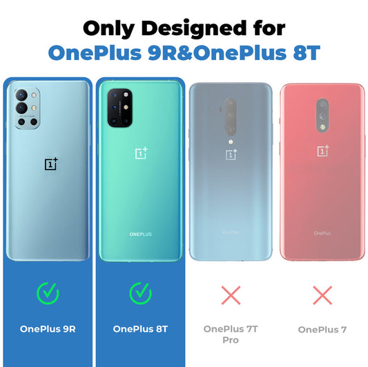 New Elegant Frosted Matte Slim Back With MagSafe Support Back Case For OnePlus 9R