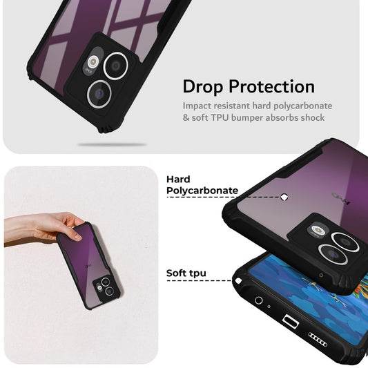 Premium Acrylic Transparent Back Cover for HMD Crest 5G