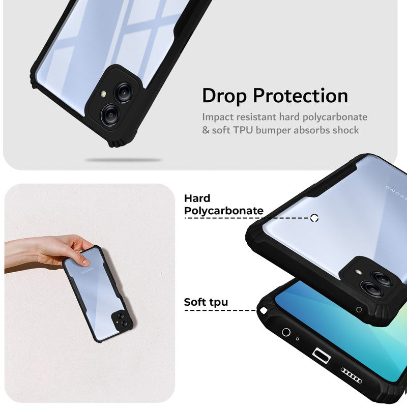 Premium Acrylic Transparent Back Cover for Samsung A06