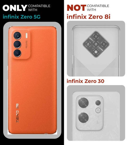 Premium Acrylic Transparent Back Cover for Infinix Zero 2023 5G