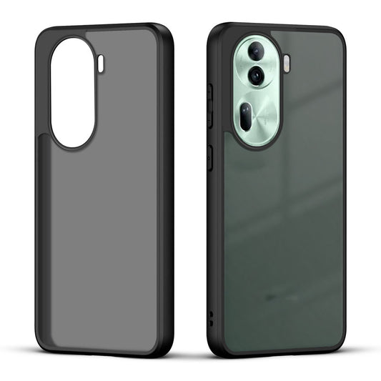Semi-Transparent Premium Quality Back Cover Case for Oppo Reno 11 Pro 5G