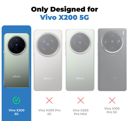 New Elegant Frosted Matte Slim Back With MagSafe Support Back Case For Vivo X200 5G