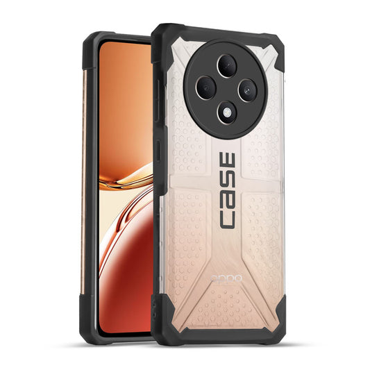 Impact-Resistant Frosty Case with Dual-Layer Protection Back Case For Oppo F27 5G