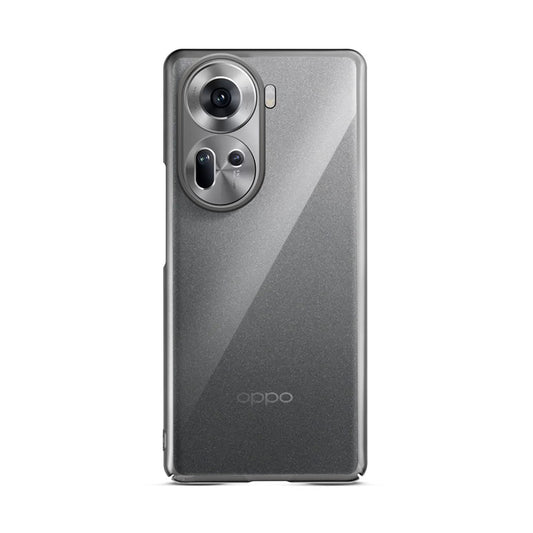 Crystal Clear Premium Shiny colorful Edges Hard Back Case For Oppo Reno 11 5G