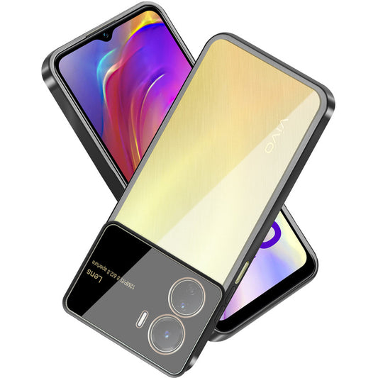 Lens Camera Protection Chrome Case For Vivo Y16