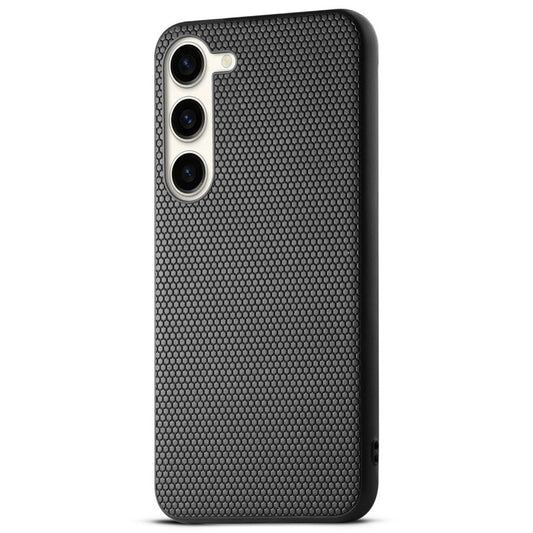 Premium Matte Finish Honeycomb Pattern Back Case For Samsung S23 5G