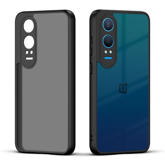 Semi-Transparent Premium Quality Back Cover Case for OnePlus Nord CE 4 Lite 5G