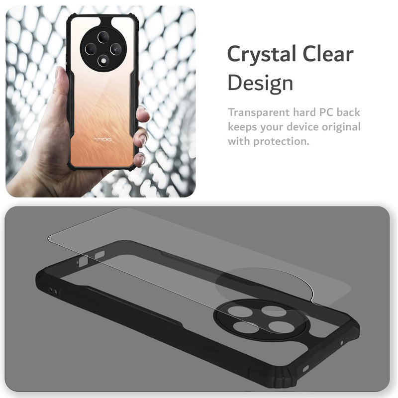 Premium Acrylic Transparent Back Cover for Oppo F27 5G