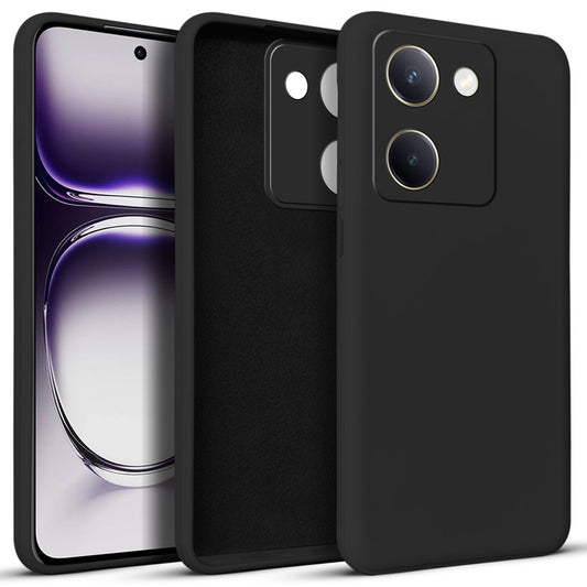 Premium Matte Silicone Back Cover for Vivo Y200 Pro 5G