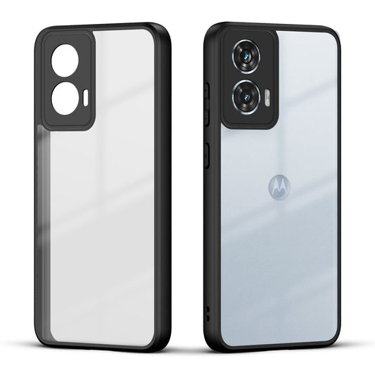 Soft Frame Clear Case For Motorola Edge 50 Fusion