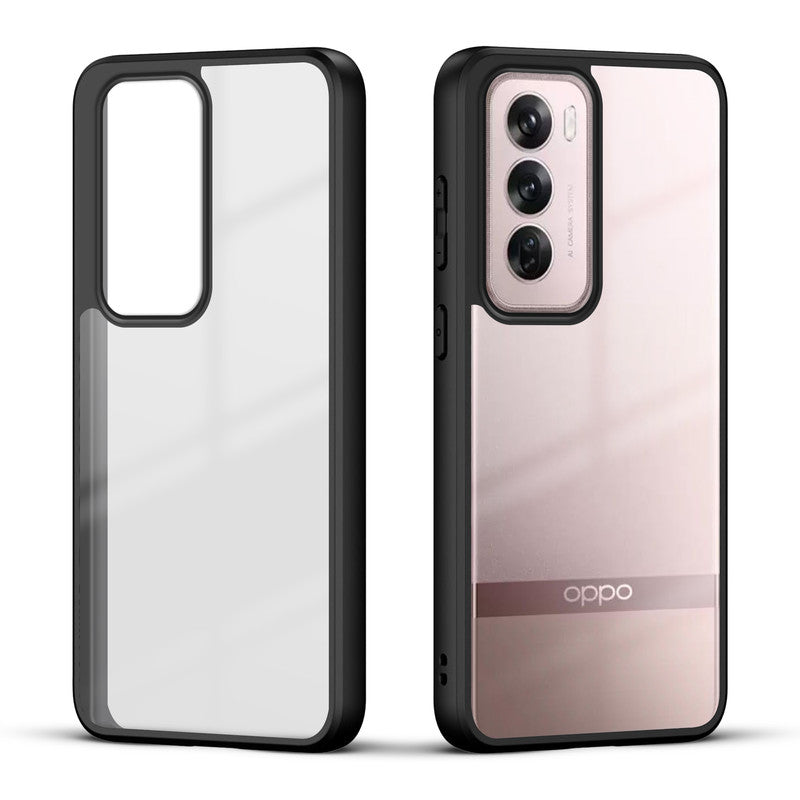 Soft Frame Clear Case For Oppo Reno 12 Pro 5G