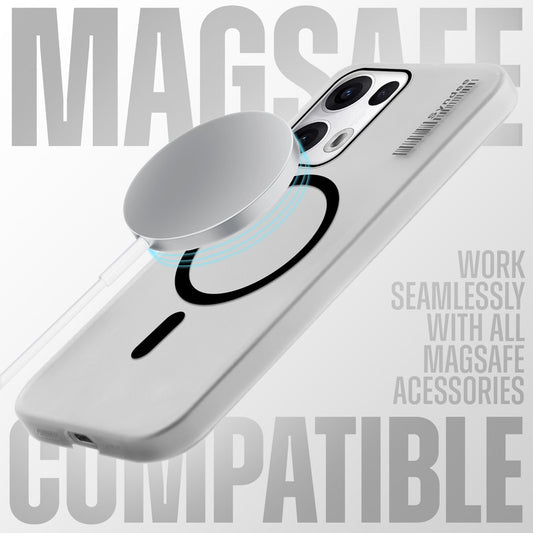 New Sleek Matte MagSafe Case For Oppo Reno 13 Pro 5G