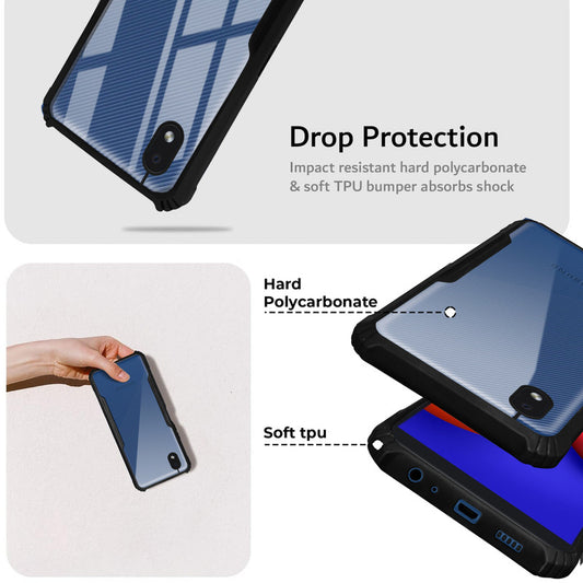 Premium Acrylic Transparent Back Cover for Samsung M01 Core