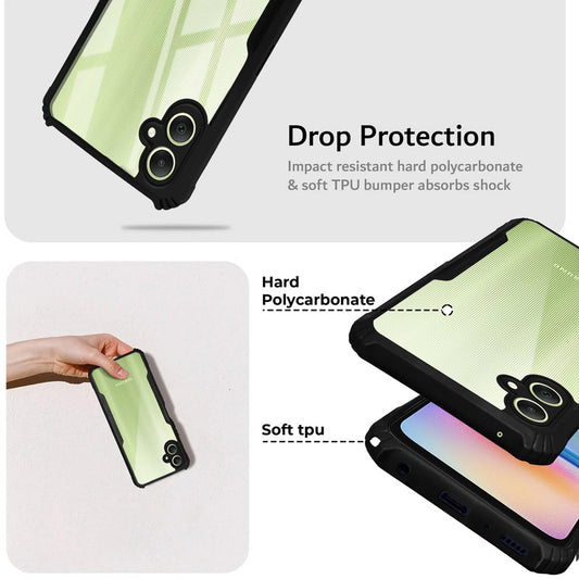 Premium Acrylic Transparent Back Cover for Samsung F05