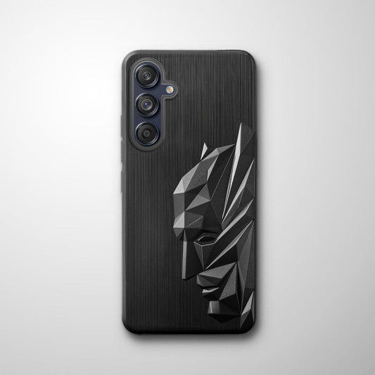 3D Design Soft Silicone Case With Matte Ring Camera Protection Back Cover For Samsung S24 FE 5G