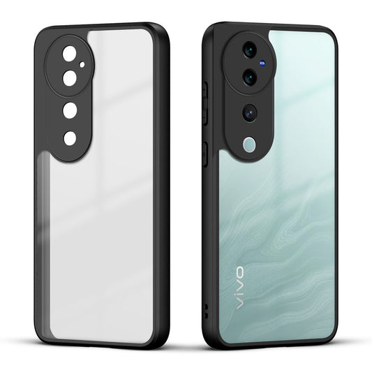Soft Frame Clear Case For Vivo V40 Pro 5G