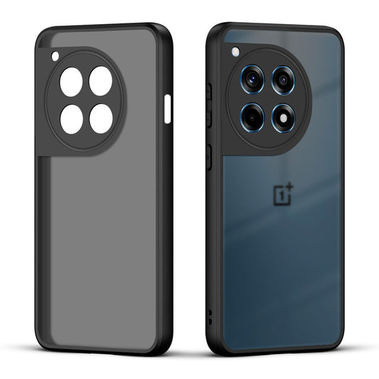 Semi-Transparent Premium Quality Back Cover Case for OnePlus 12R 5G
