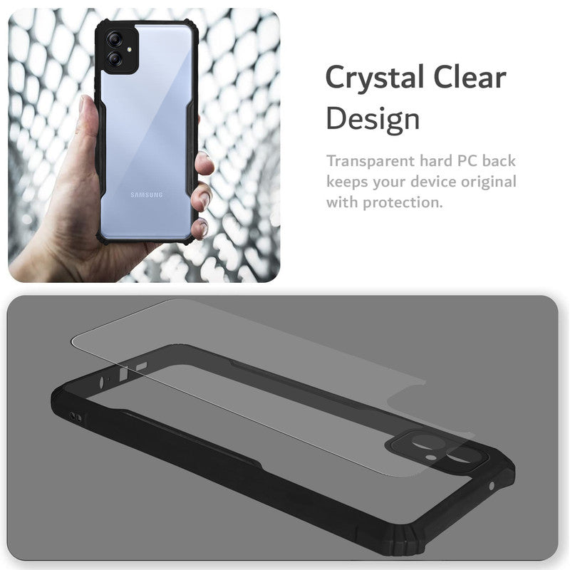 Premium Acrylic Transparent Back Cover for Samsung A06