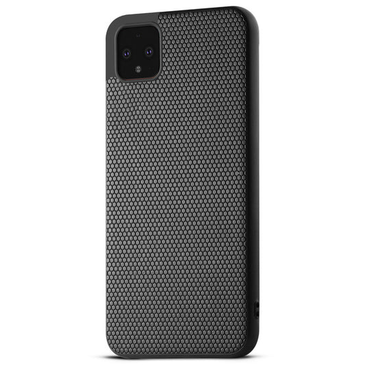 Premium Matte Finish Honeycomb Pattern Back Case For Google Pixel 4