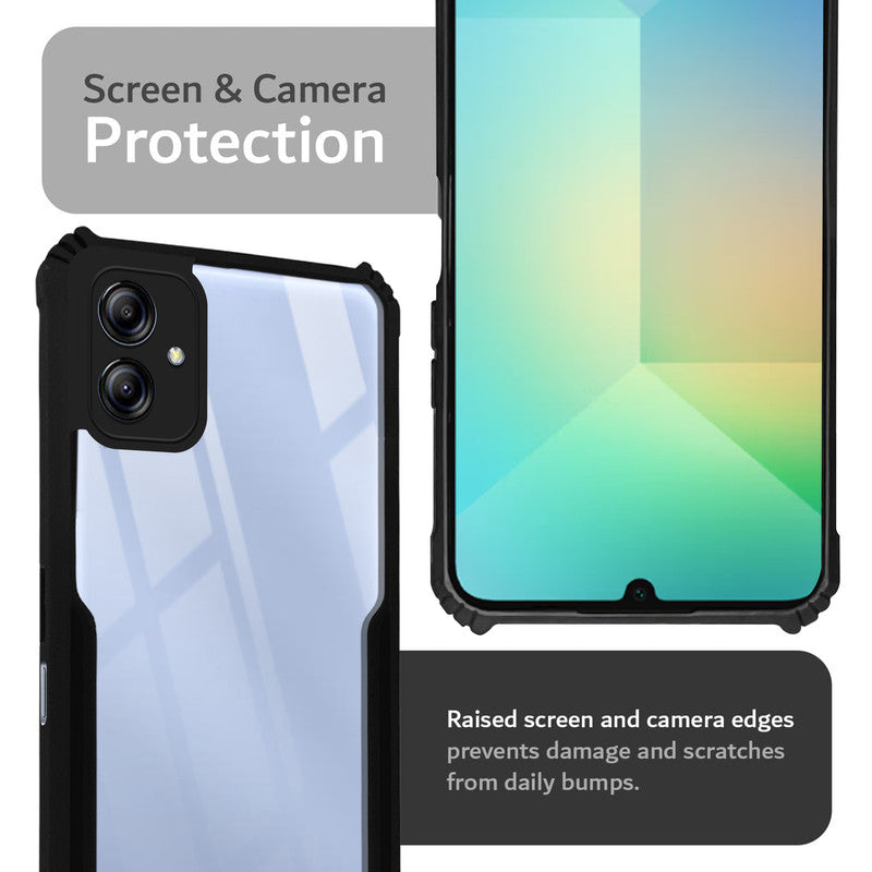 Premium Acrylic Transparent Back Cover for Samsung A06