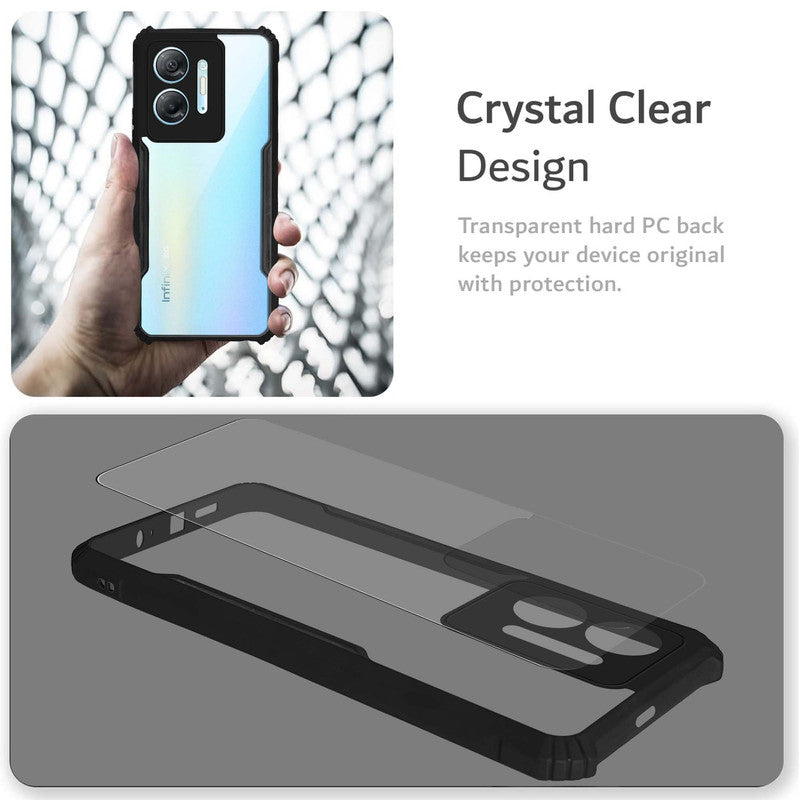 Premium Acrylic Transparent Back Cover for Infinix Hot 30 5G
