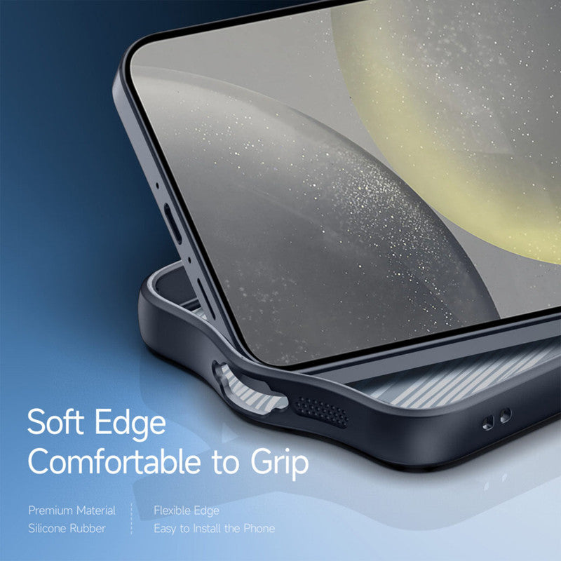 Semi-Transparent Premium Quality Back Cover Case for Samsung S24 5G