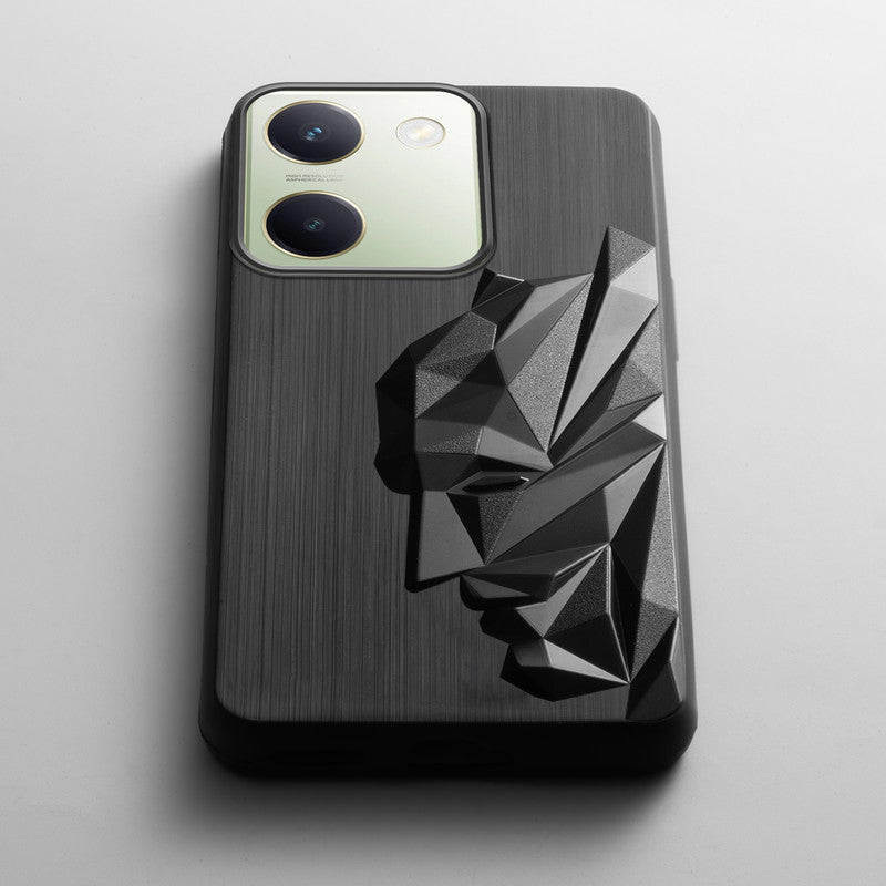3D Design Camera Ring Case For Vivo Y200 Pro 5G