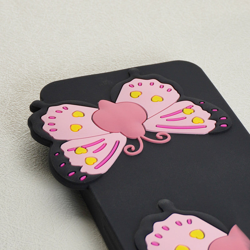 3D Vibrant Butterfly Silicone Phone Case For OnePlus Nord CE 3 5G