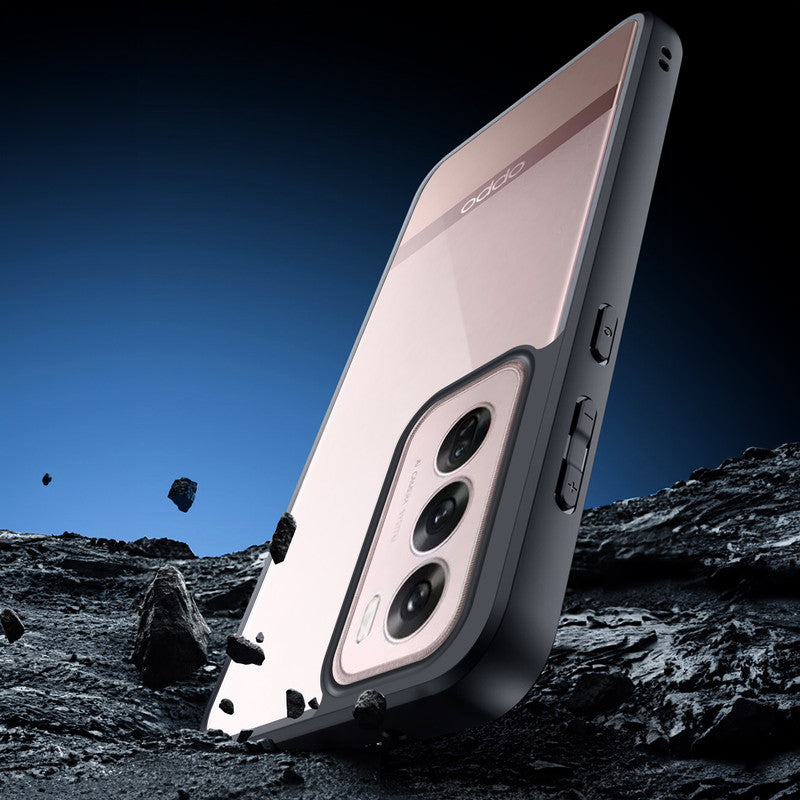 Soft Frame Clear Case For Oppo Reno 12 Pro 5G
