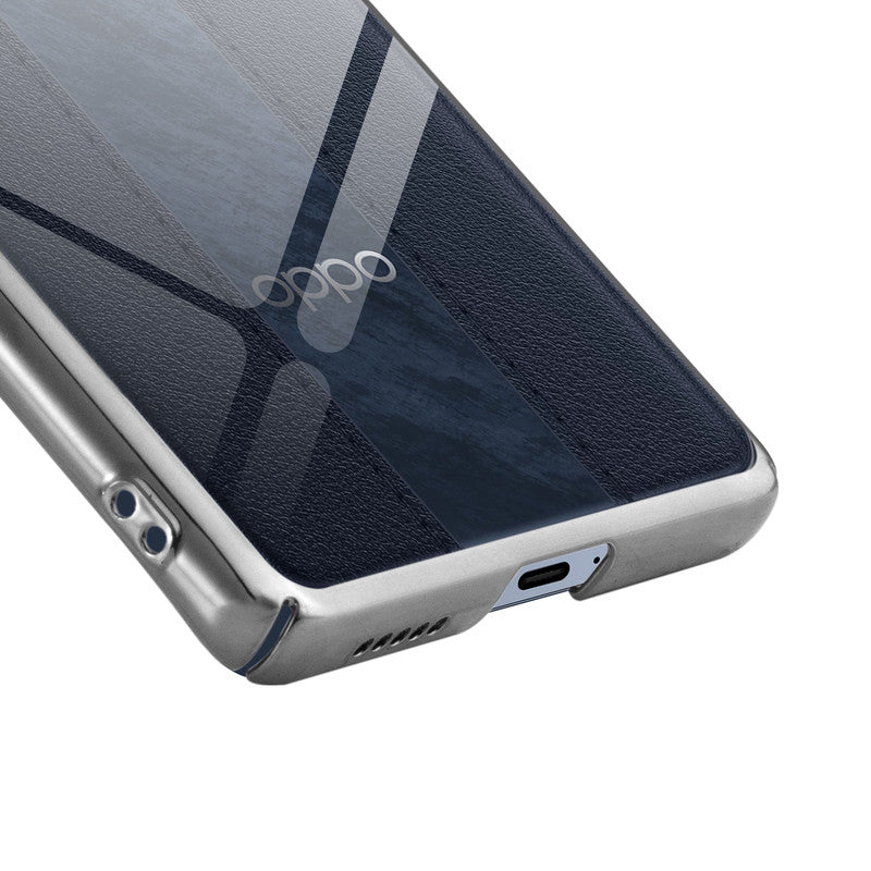 Transparent Edge Hard Case For Oppo F27 Pro Plus 5G