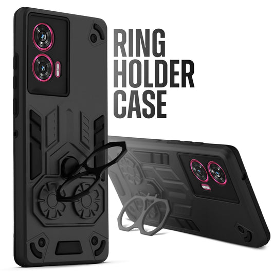Heavy Duty Shockproof Case with Reinforced Corners for Motorola Moto Edge 50 Fusion 5G , Soft Cushioning & Camera Protection