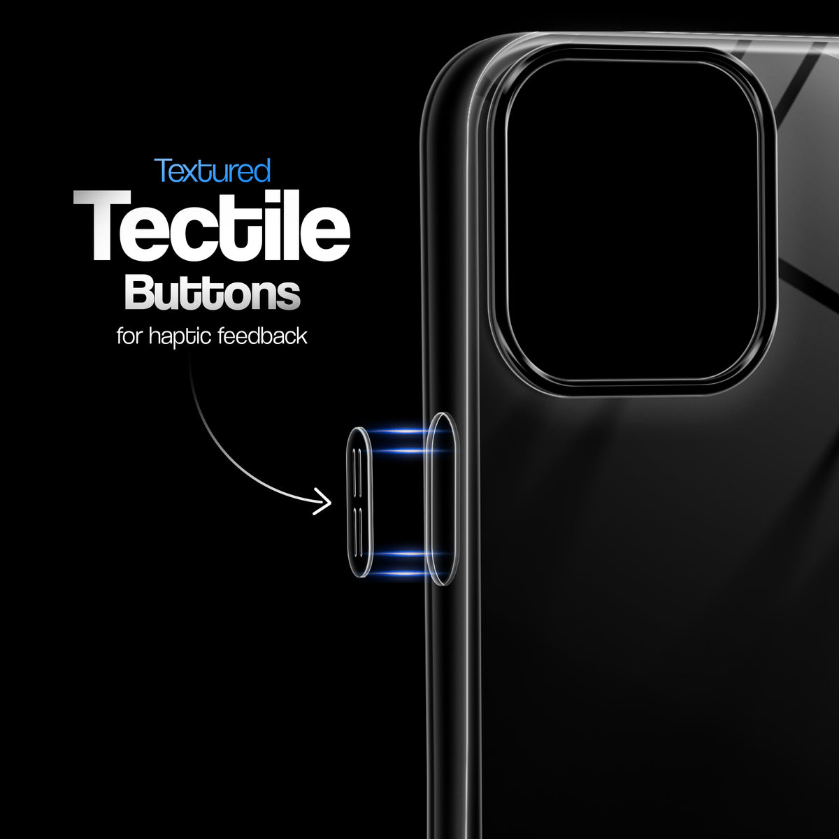 Crystal Clear Anti-Yellow Transparent Back Cover Case With Camera Ring Protection for Apple iPhone 13 Pro Max