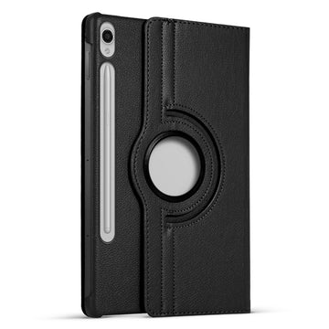 360 Degree Rotating PU Leather Tablet Flip Cover For Samsung Tab S9 SM-X710