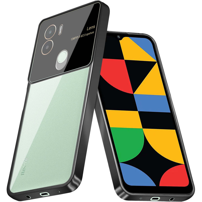 Lens Camera Protection Chrome Case For Redmi A2 Plus