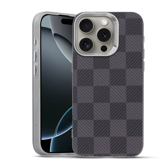 Elegant Hybrid Pattern Design Back Case For Apple iPhone 16 Pro Max