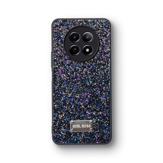 Sparkling Glitter Sequin Case with Camera Shield Back Cover For Realme 12 5G