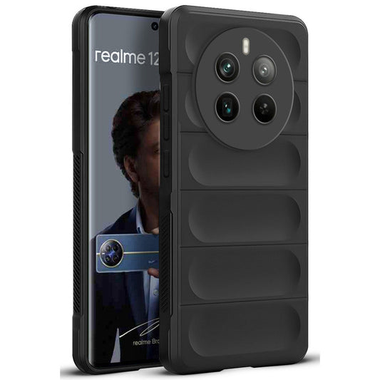 Liquid Silicone Comfort Grip Soft Touch Matte TPU Case for Realme 12 Pro 5G