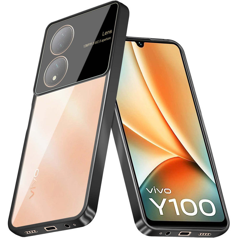 Lens Camera Protection Chrome Case For Vivo Y100