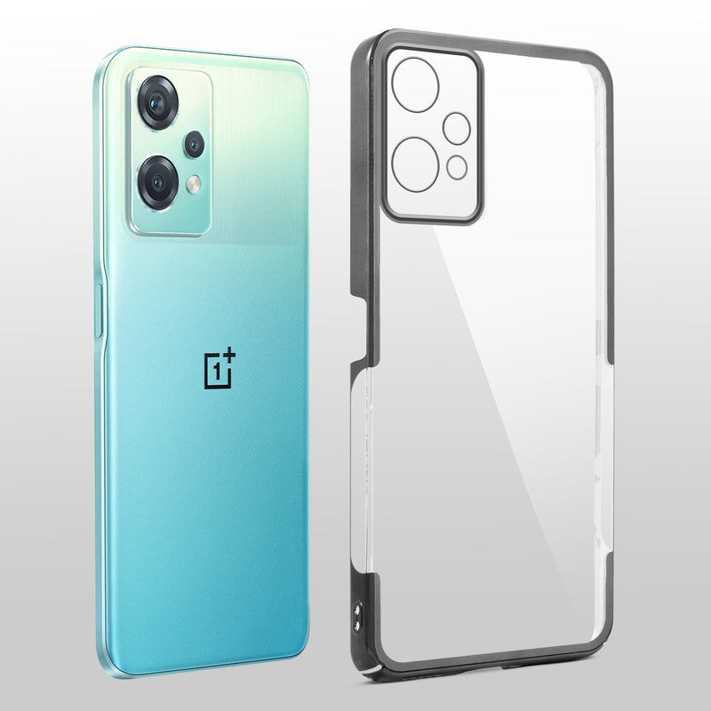 Crystal Clear Premium Shiny Edges Hard Back Case For OnePlus Nord CE 2 Lite 5G