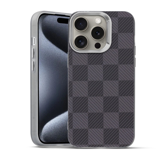 Elegant Hybrid Pattern Design Back Case For Apple iPhone 15 Pro