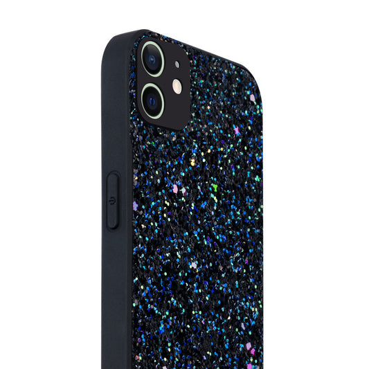 Sparkling Glitter Sequin Case with Camera Shield Back Cover For Apple iPhone 12
