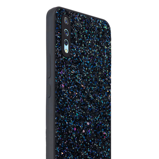 Sparkling Glitter Sequin Case with Camera Shield Back Cover For Vivo S1