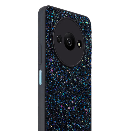 Sparkling Glitter Sequin Case with Camera Shield Back Cover For Redmi A3 2024