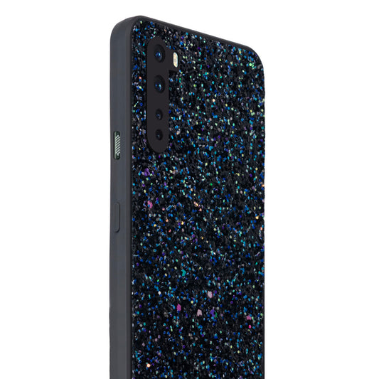 Sparkling Glitter Sequin Case with Camera Shield Back Cover For Oneplus Nord