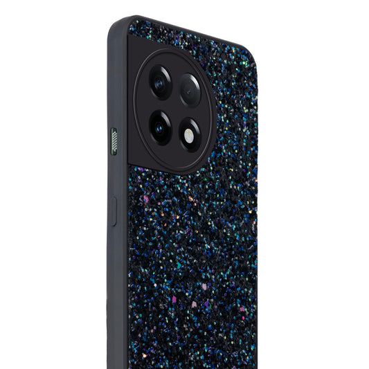 Sparkling Glitter Sequin Case with Camera Shield Back Cover For OnePlus 11R 5G