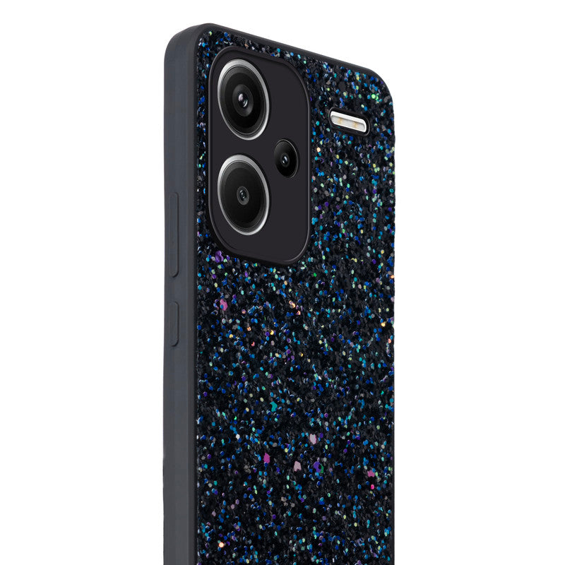 Sparkling Glitter Sequin Case with Camera Shield Back Cover For Redmi Note 13 Pro Plus 5G