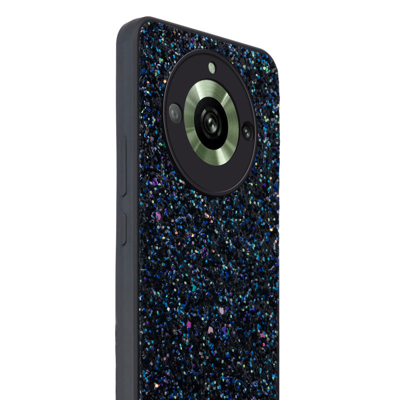 Sparkling Glitter Sequin Case with Camera Shield Back Cover For Realme 11 Pro Plus 5G