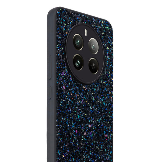 Sparkling Glitter Sequin Case with Camera Shield Back Cover For Realme 12 Pro 5G